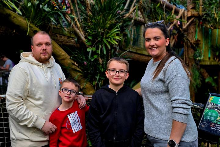 a group of people posing for the camera