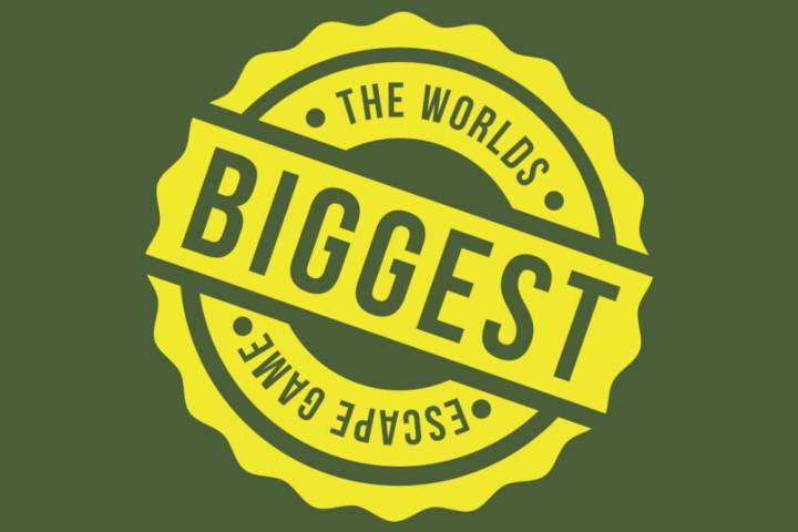 Jungle Escape - The Worlds Biggest Escape Room - stamp logo